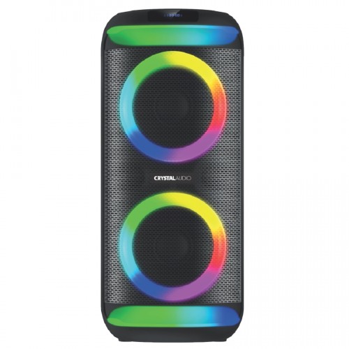 ΦΟΡΗΤΟ ΗΧΕΙΟ CRYSTAL AUDIO PRT-20 BLACK BLUETOOTH